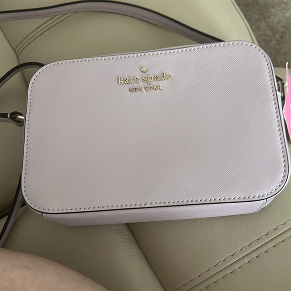 Kate Spade Pink Pebbled Madison Crossbody Bag - Picture 6 of 7